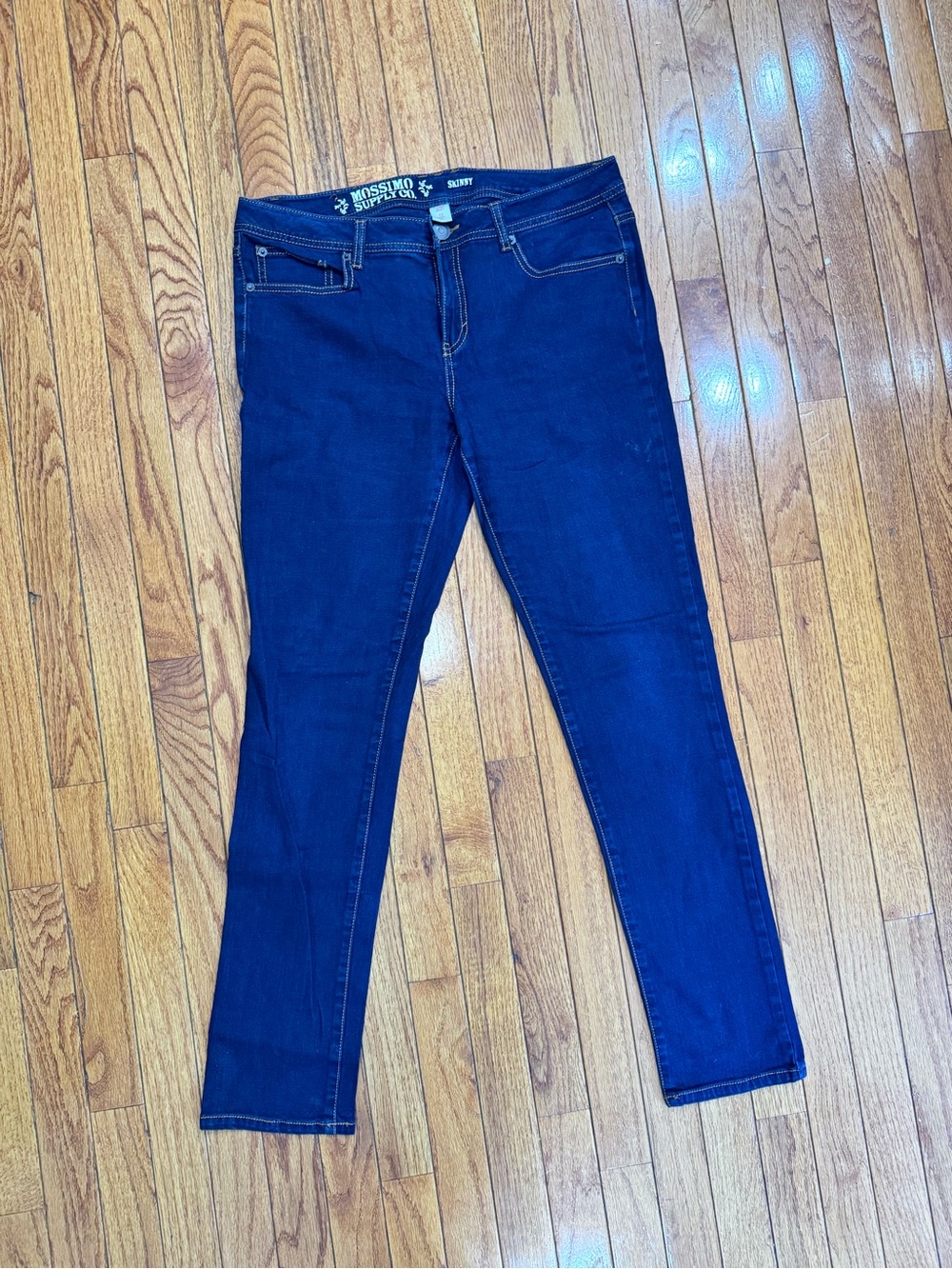 Mossimo Supply Co. Women's Navy Skinny Jeans - 13